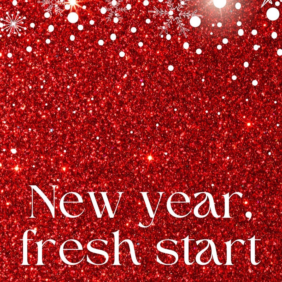 new year fresh start