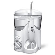 white countertop oral irrigator water flosser