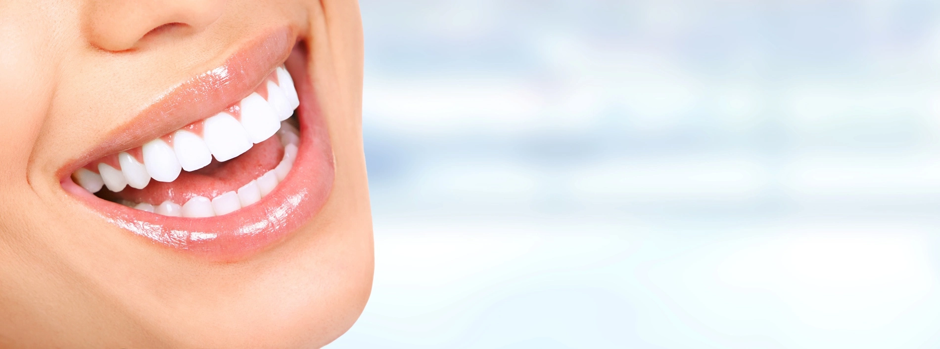 smile after successfull dental treatment by dentist in mississuaga