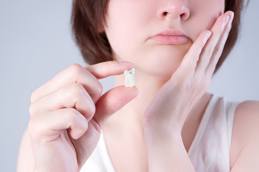 Tooth extraction procedure at a dentist's office in Keswick.