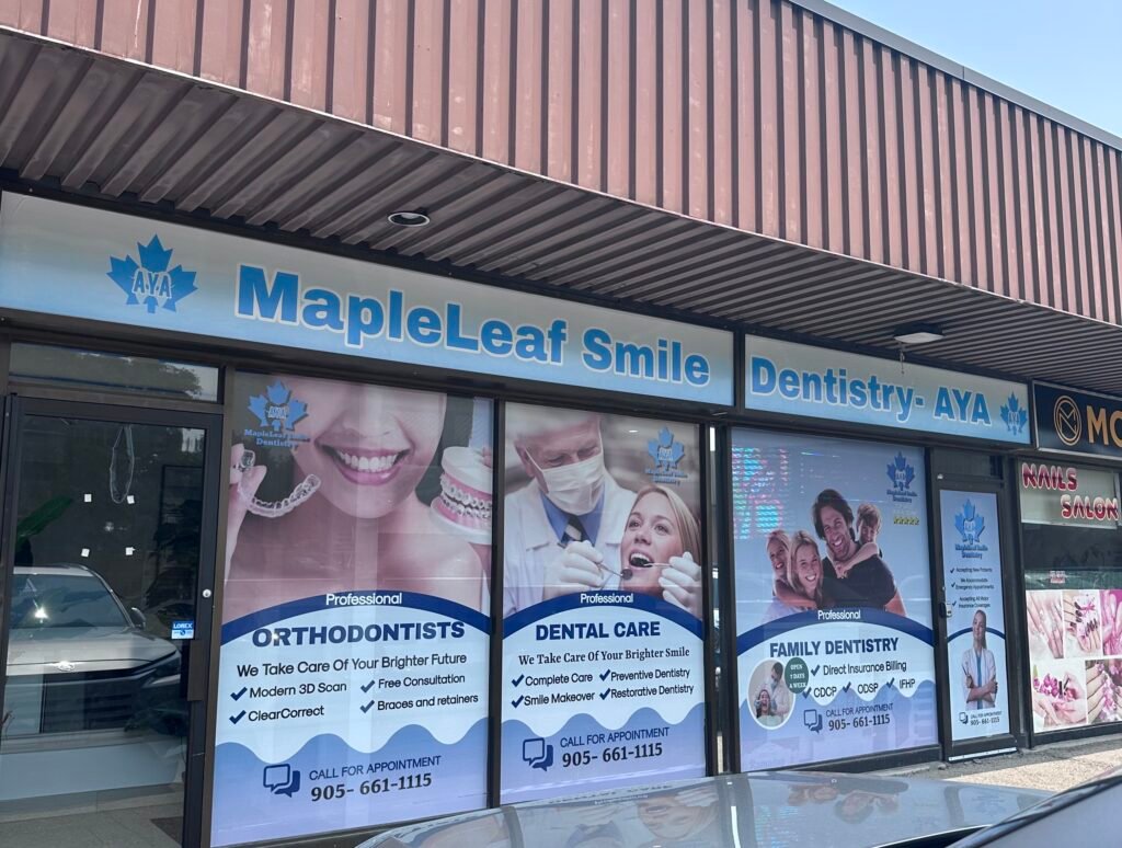 about maple leaf smile dentistry aya