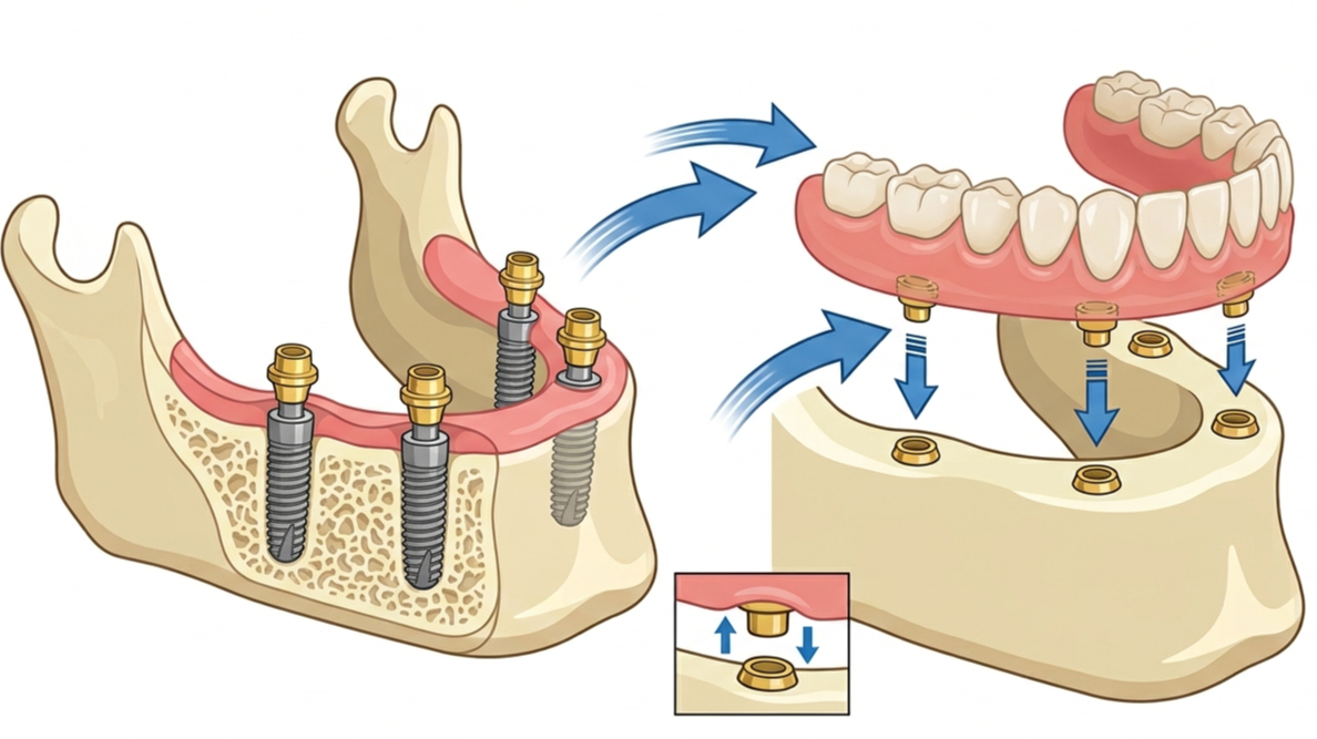 implant supported overdentures in park ridge il